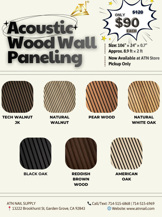 ACOUSTIC WOOD WALL PANELING